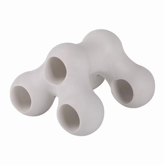 Portable Bionic Acupressure Neck Massager for Cervical Support - Lightweight Relaxation Tool for Home, Office, and Travel