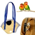 thumbnail image 1 of Portable Bird Carrier Bag, Escape Resistant Parrot Carrier with Harness Leash Set, Adjustable Anti-Bite Walking Vest for Small Medium Parrots, Cockatiel, Conure - Yellow, 1 of 10