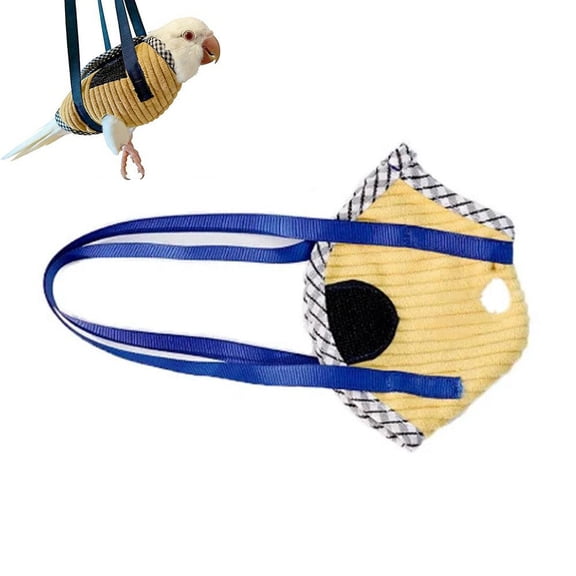 Portable Bird Carrier Bag for Small Medium Parrots, Soft Escape Resistant Harness for Outdoor Activities