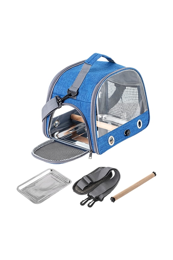 Portable Travel Backpack For Small Birds And Ventilated Outdoor Adventure Cage