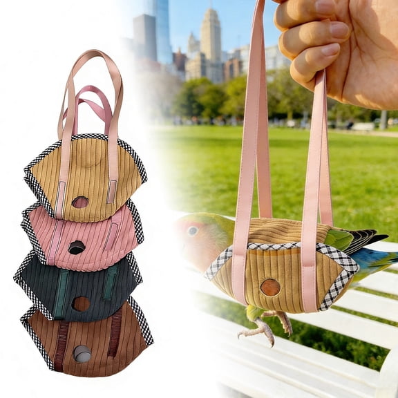 Portable Bird Travel Vest for Small to Medium Parrots – Escape-Proof Outdoor Harness for Safe Flight All-Weather Use Lightweight and Comfortable