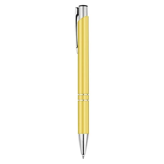 Portable Black Metal Telescopic Ballpoint Pen, for Office Business Writing and Daily Commute Use, Compact Pen for Campus Note and Work Document Writing