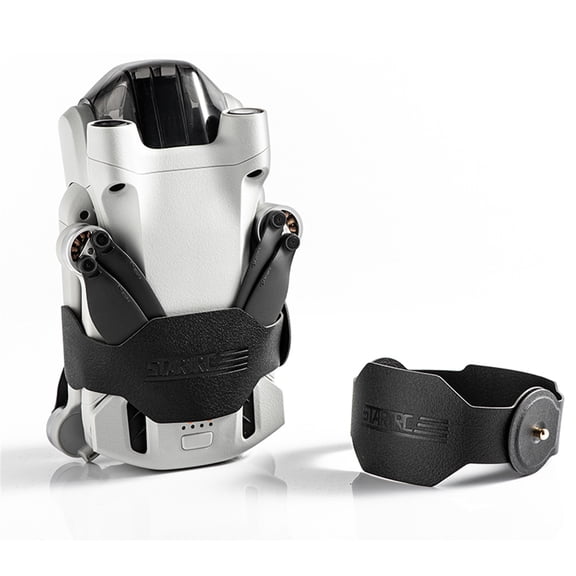 Portable Black Propeller Holder for Dji Mini 3 Pro Drone Soft PU Material, Convenient Design, Storage Bag