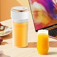 thumbnail image 1 of Portable Blender, 450ml Individual Juicer for Shakes, 6 Stainless Steel Blades, USB Rechargeable, Handheld Fruit Juicer for Sports Travel Outdoors, Easy to Clean & Operate, 1 of 8