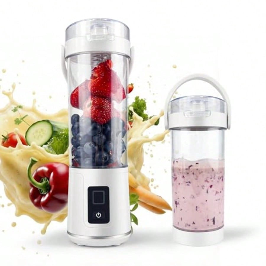Portable Blender - Citrus Juicer with Type-c Rechargeable WHITE
