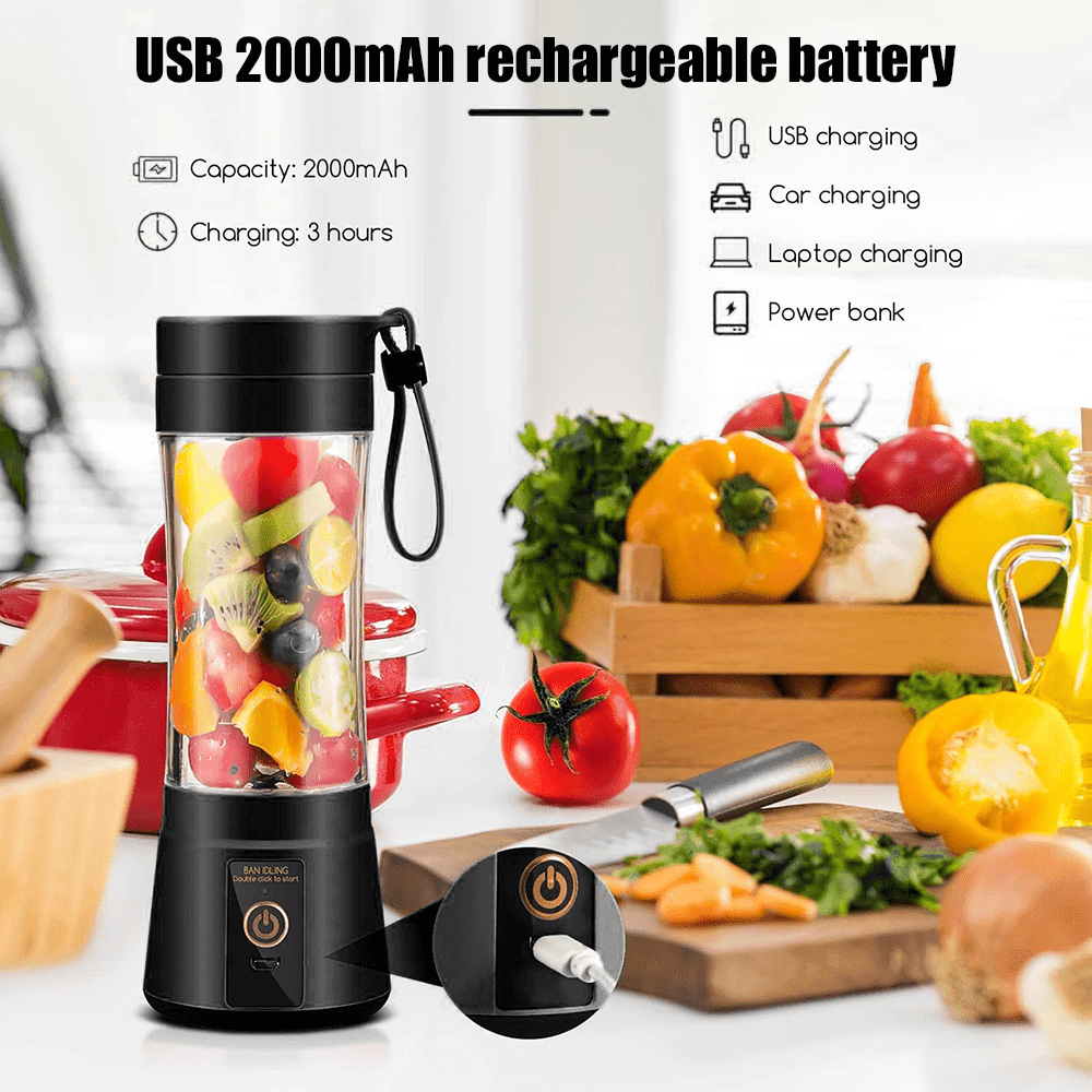 Portable Blender Cup,Electric USB Juicer Blender,Mini Blender