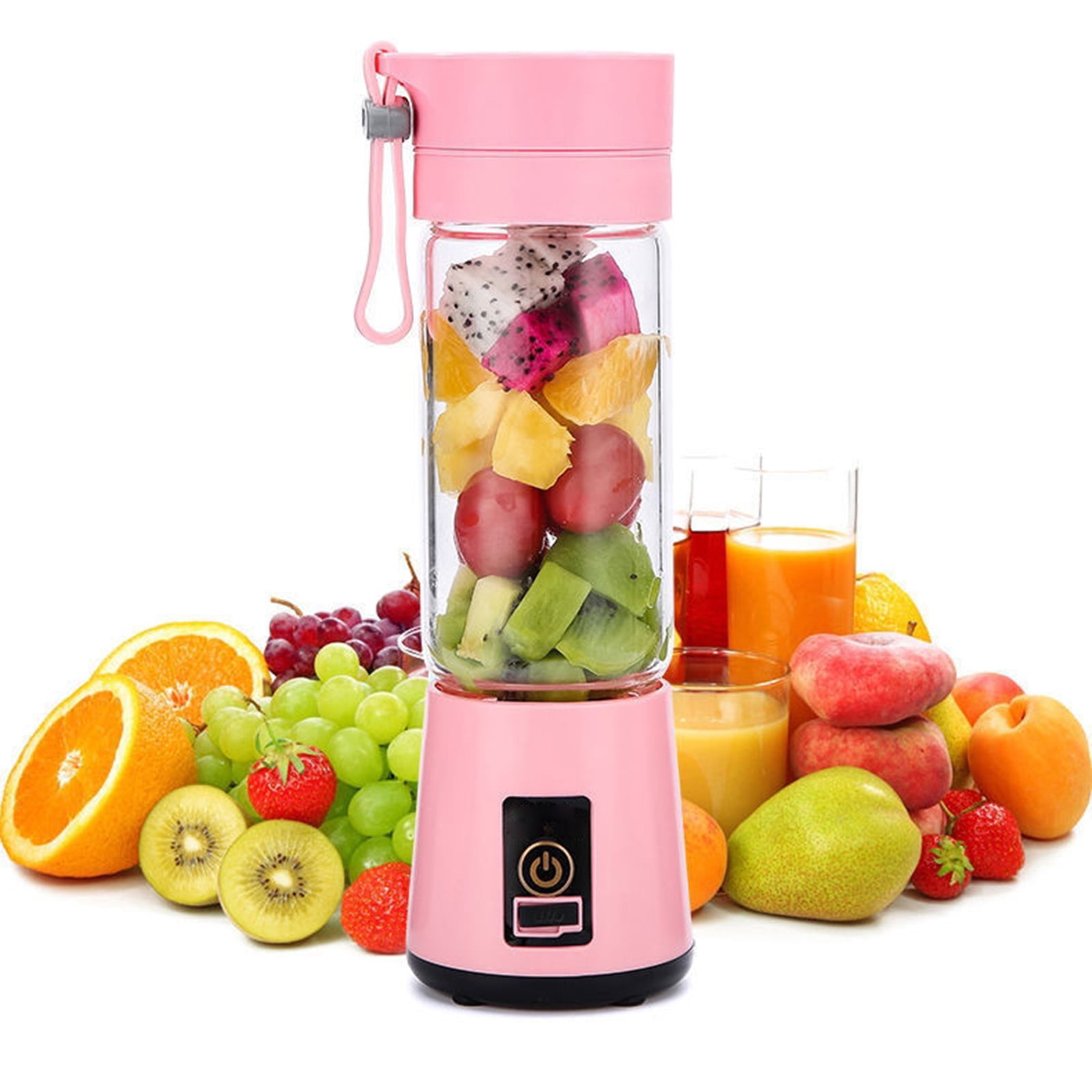 1pc Wireless Portable Blender, Six-leaf Blade USB Rechargeable Mini Juice  Blender Suitable For Juice Shakes And Smoothies, Juice, Milk, Fruit And  Vegetable Mini Juicing Cups