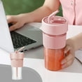 thumbnail image 1 of Portable Blender Juicer Smoothie Maker Rechargeable Electric Fruit Mixer with Straw, 1 of 8