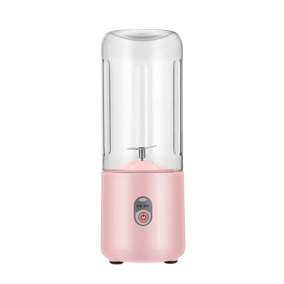 Portable Blender for Juices & Smoothies with 6 Blades Powerful Performances Fusion Mini Juicer, USB Rechargeable Mini Blender Cup for Kitchen Sports Travel and Outdoor Activities - 14 oz