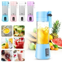Portable Blender, Personal Blender, Mini Juicer Cup USB Rechargeable and Personal Size Blender Smoothies akes,380ml,Fruit Juice, Mixer