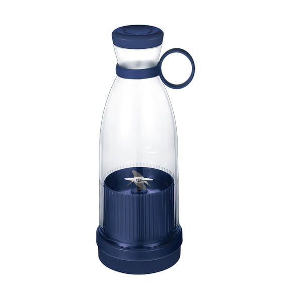 Portable Blender Personal Bottle Powerful Mini Fresh Juice,Blender Juicing Cup-blue
