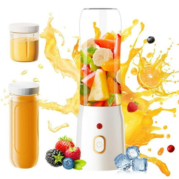Portable Blender, Personal Size Blender for Shakes and Smoothies with 10 Ultra Sharp Blades, 15.6 Oz Mini Blender USB Rechargeable Type-C for Travel,Office,Gym
