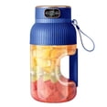 thumbnail image 1 of Portable Blender for Shakes and Smoothies, Personal Size Blender USB Rechargeable, Wireless Juicer Cup with 6 Blades for Crushing Ice, Travel Blender/Bottle Blue, 1 of 5