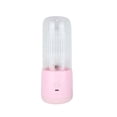 thumbnail image 1 of Portable Blender, Small Smoothie & Shake Maker with 6 Blades, Usb Rechargeable Juice Mixer for Travel, Office, Gym, Home （Pink）, 1 of 6