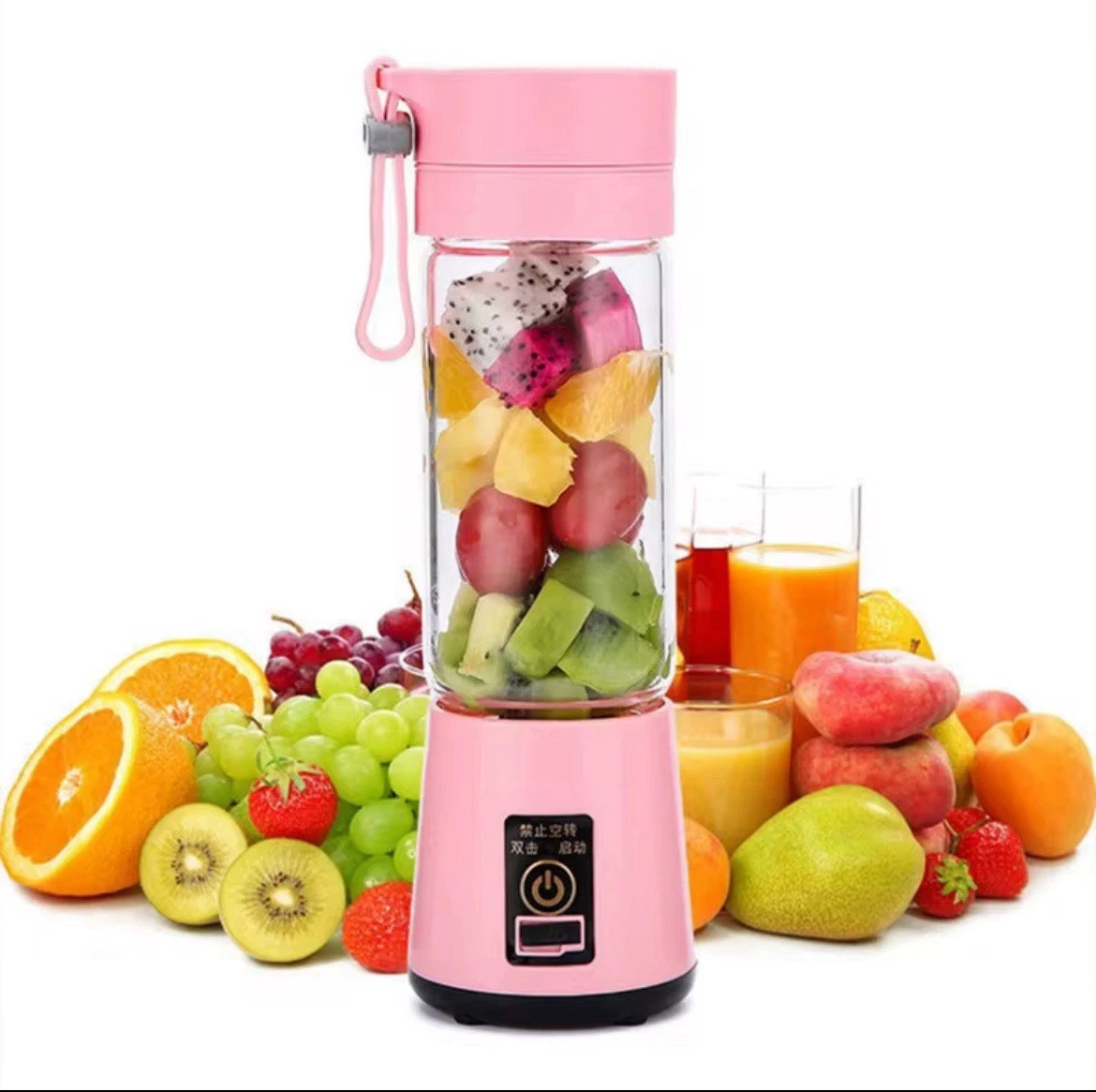 Portable Blender Smoothie Electric Blender Usb Rechargeable Mini Juicer Cup