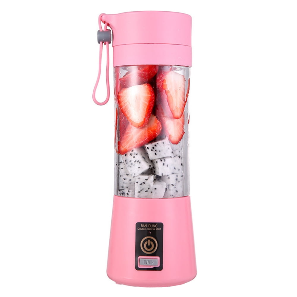 Personal Blender Portable Protein Powder Supplement USB Juicer Cup by  Teizen, Fruit Mixing Machine, Rechargeable, 380ML Bottle