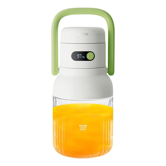 Portable Blender USB Rechargeable Juicer, 12 Blade Smoothie Maker With Large Capacity Leakproof Lid And Fast Blending Power, Personal Juicer for Travel Gym Sports Camping Office