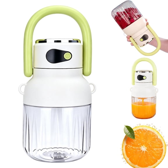 Portable Blender for Daily Smoothies - 33oz Large Capacity, 38 Stainless Steel Blades, USB-C Rechargeable with Smart LED Battery Monitor