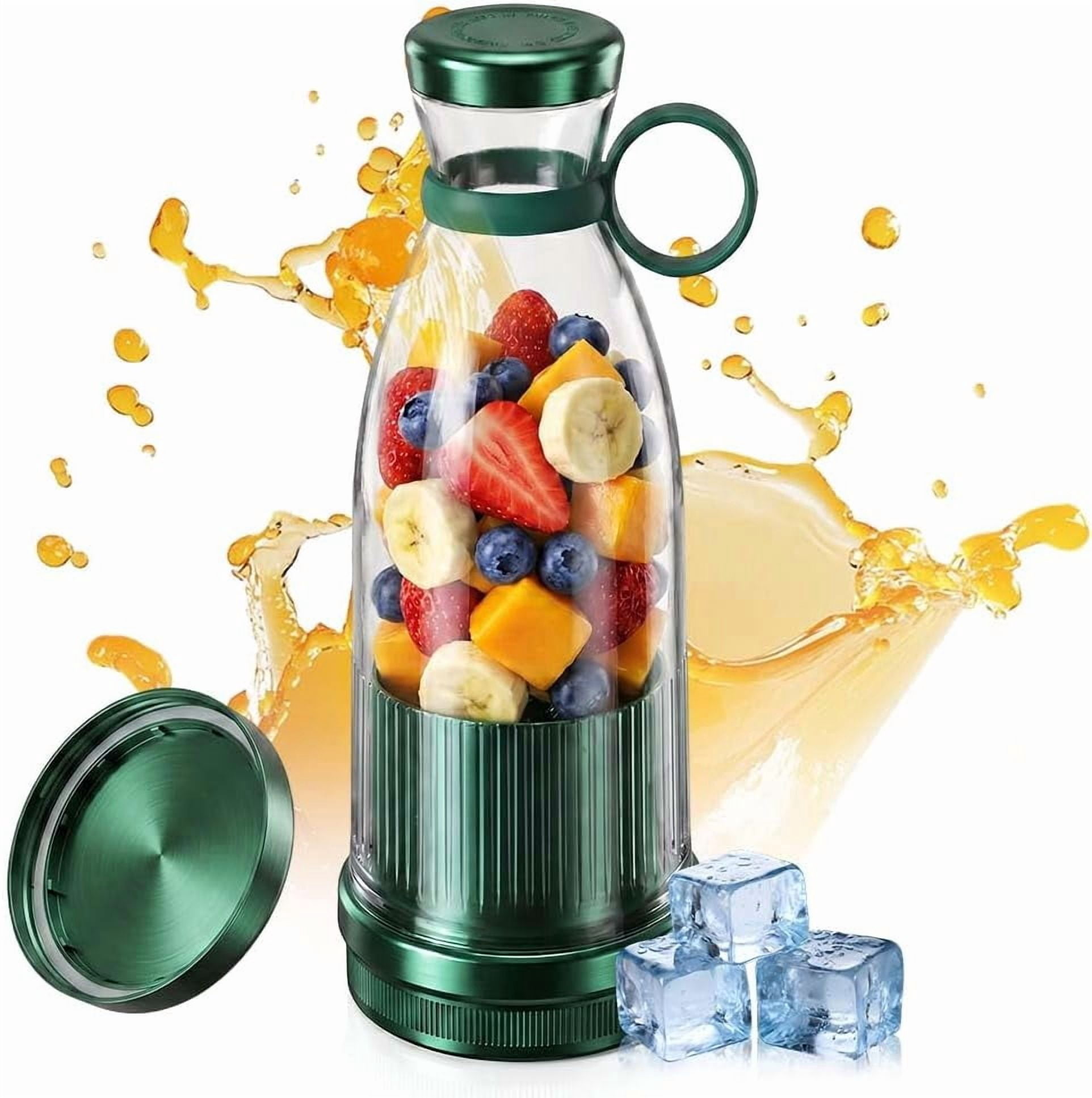 Portable Blender for Shakes and Smoothies 2026 Upgrade Durable Design (Green, 350, ml)