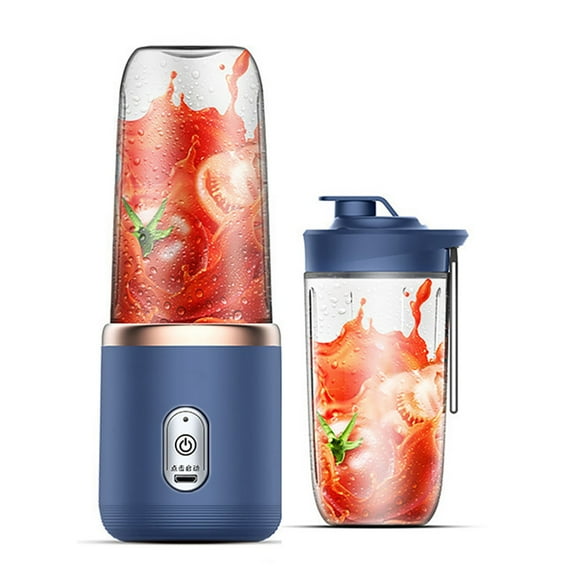 Portable Blender for Shakes and Smoothies, 450ml Portable Blenders with USB Rechargeable, Fruit Veggie Juicer Mini Portable Mixer Cup
