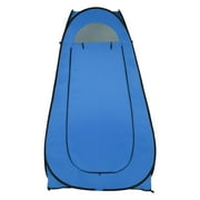 Portable Blue Pop Up 1-2 Person Toilet Shower Tent Changing Room Dressing Tent Camping Shelter
