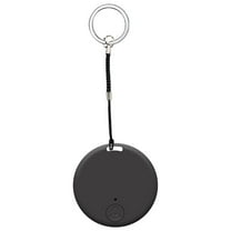 Portable Bluetooth 5.0 Pet Tracker - Anti-Lost Device with Selfie Function Size 1.5 Inches (Black)