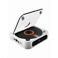 thumbnail image 1 of Portable Bluetooth CD Player with HiFi Sound & LCD Screen | Rechargeable Compact CD Player with Timer AUX/USB Support | 2000mAh Battery Home Car Travel Music Player (280g/0.62lb)​, 1 of 7