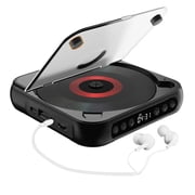 Portable Bluetooth CD Player with LED Display, Rechargeable Battery, 7-Hour Playback, Anti-Shock, Wireless Speaker, FM Radio, USB/SD/AUX   for Home, Car, Outdoor Use