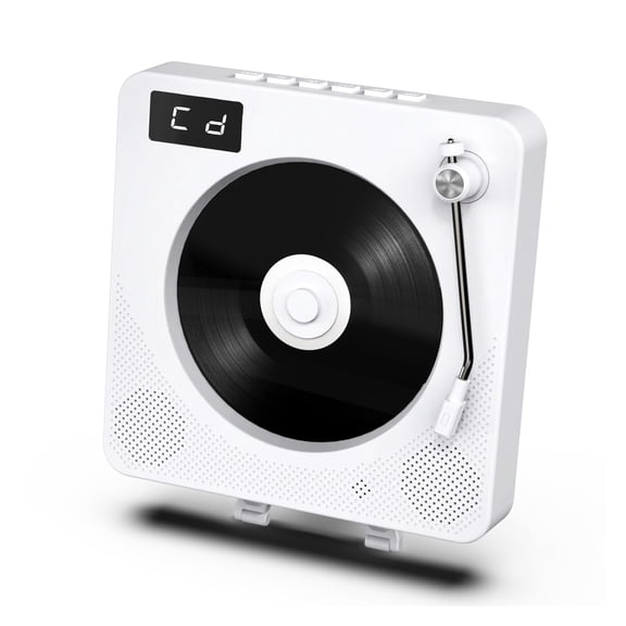 Portable Bluetooth CD Player with Speakers Ideal Music Gift for Audiophiles and Music Lovers