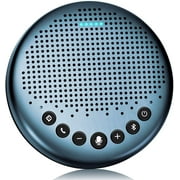 Portable Bluetooth Conference Speaker EMEET Luna Lite USB Speakerphone VoiceIA Noise Cancelling Blue