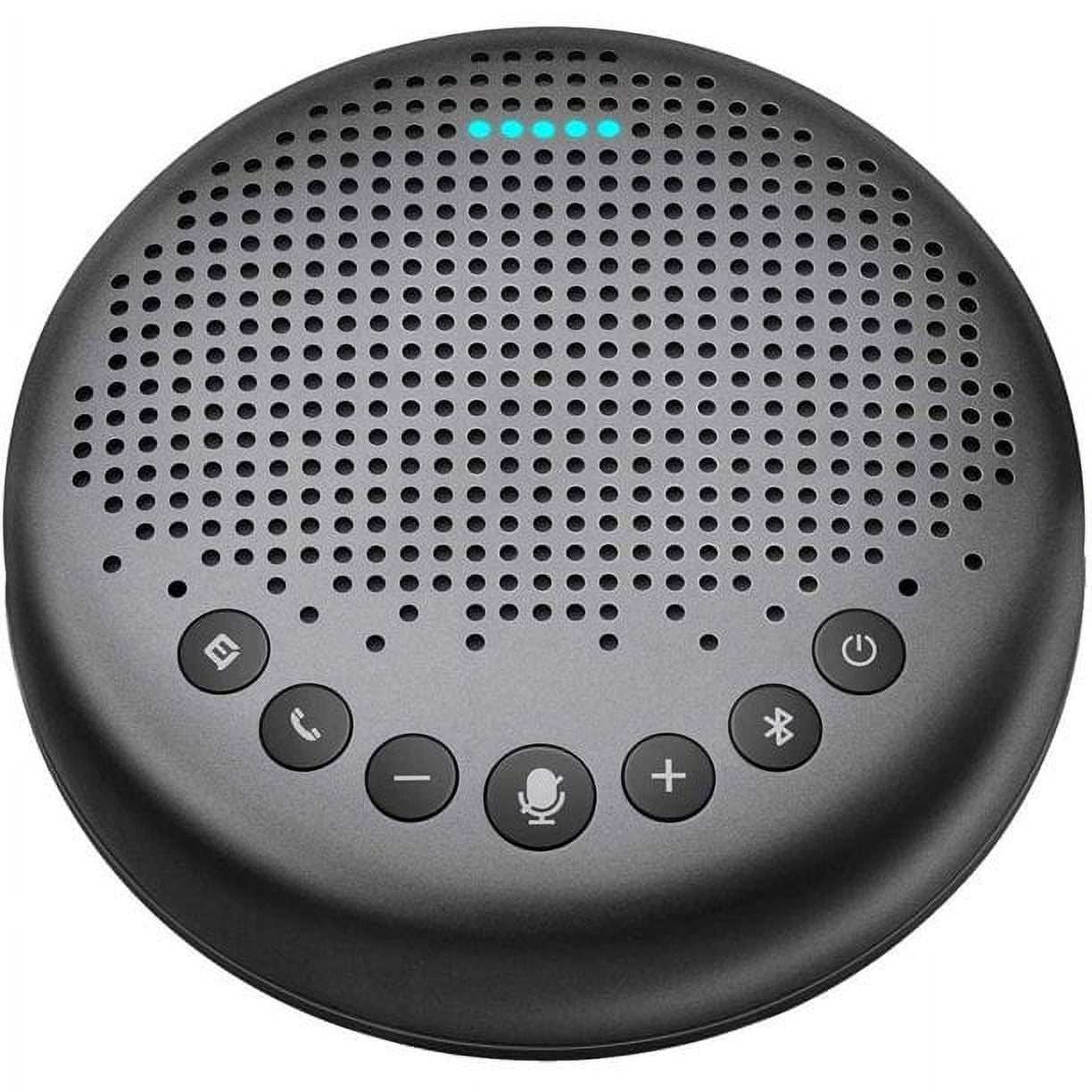 VoiceIA Speakerphone Portable Bluetooth Lite Speaker Gray Cancelling EMEET Conference Luna Noise USB