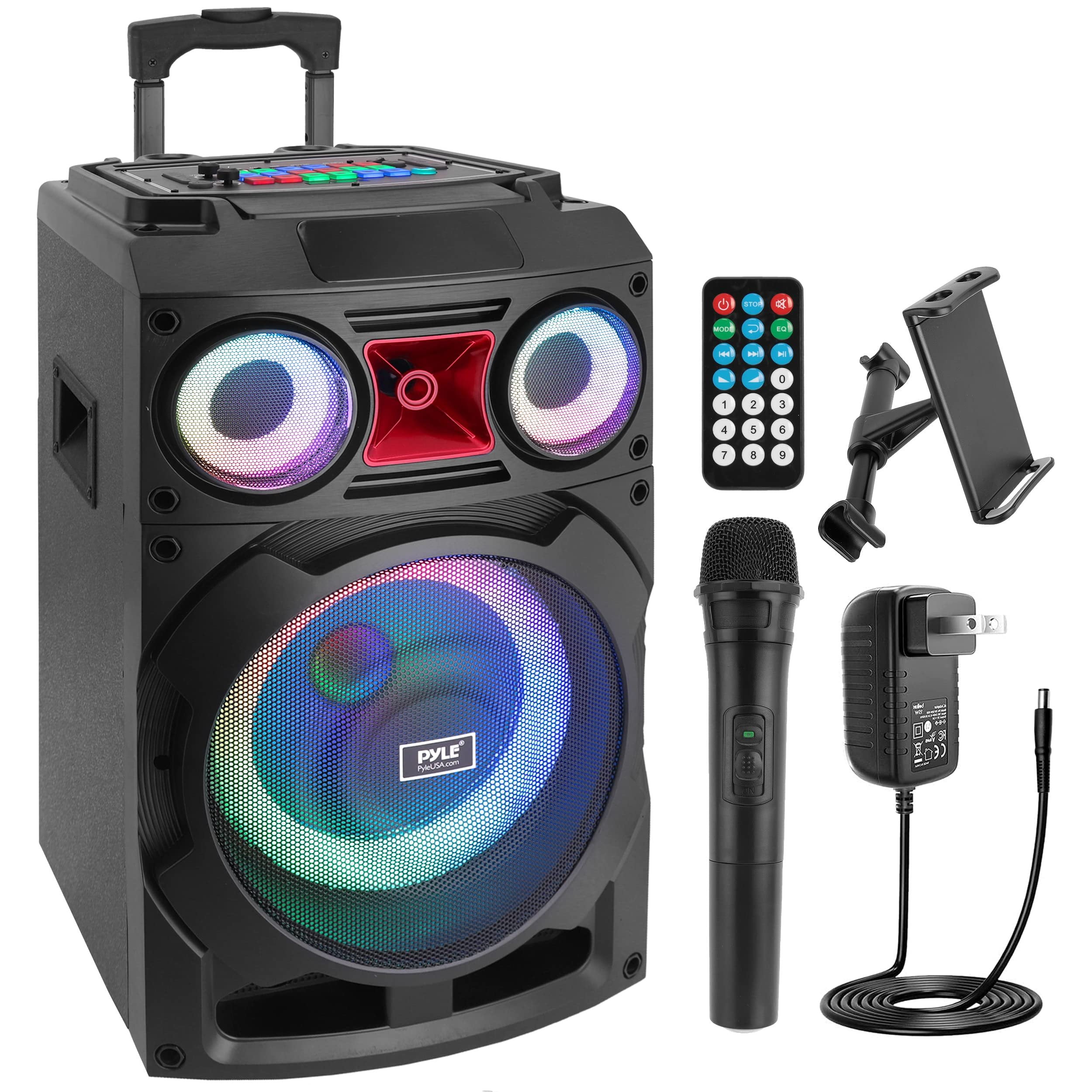 800W Portable Bluetooth PA Speaker - 8’’ Subwoofer, LED Battery Indica Rent a Samson Expedition XP800 8-channel 800W Portable Bluetooth