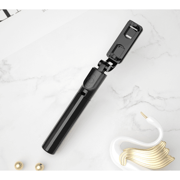 Portable Bluetooth Selfie Stick with Tripod, 360 Rotating Phone Stand with Wireless Remote, Extendable Foldable Cell Phone Tripod for iPhone & Android, Selfie, Vlogging, Live Streaming, Video Record