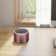thumbnail image 1 of Portable Bluetooth Speaker,300mAh Large Capacity Battery, Enhanced Bass and High Definition Sound, Portable Design, for Phone,Laptops and More （Pink）, 1 of 6