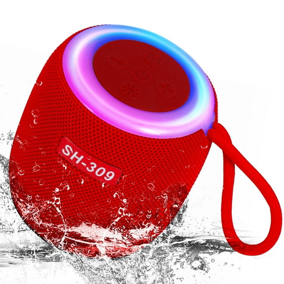 Portable Bluetooth Speaker Big Pro Sound with Punchy bass 12 Hours Playtime for bedrooms dining rooms offices (Black)