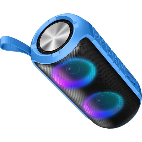 Portable Bluetooth Speaker, Bluetooth 5.3 Wireless Speaker, IPX7 Waterproof Outdoor Speaker, 24W Loud Stereo Sound, 12H Playtime, 7 Colorful RGB Lights for Outdoor/Home/Party, Gift Ideas