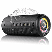 Xinwld Portable Bluetooth Speaker, Bluetooth 5.4 Wireless Speaker with 20W HD Stereo Sound, 20H, IP7, LED Lights, TWS Pairing, Built-in Mic, for Gift