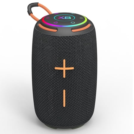 PJGCWB Portable Bluetooth Speaker, Wireless Mini Subwoofer with IPX5 Waterproof, for Home and Outdoor ,Black