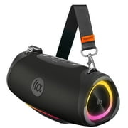 TAZATA Portable Bluetooth Speaker IPX7 Waterproof 80W Wireless Outdoor Speaker for Camping 8H Playtime