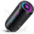 thumbnail image 1 of Portable Bluetooth Speaker, 30W Super Loud Bluetooth 5.4 Speaker Wireless, Boost Bass 3.0, 30H Playtime, 8 RGB Modes, IPX7 Waterproof Speaker, TWS Pairing, for Outdoor/Home/Party, Gift Ideas, 1 of 9