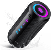 Portable Bluetooth Speaker, 30W Super Loud Bluetooth 5.4 Speaker Wireless, Boost Bass 3.0, 30H Playtime, 8 RGB Modes, IPX7 Waterproof Speaker, TWS Pairing, for 