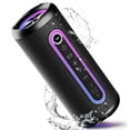 thumbnail image 1 of Portable Bluetooth Speaker IPX7 Waterproof Wireless Speaker with 30W Powerful Speaker 24Hrs Playtime Colorful Flashing Lights TWS Wireless Pairing for Outdoor/Party/Beach/Travel/Gifts, 1 of 8