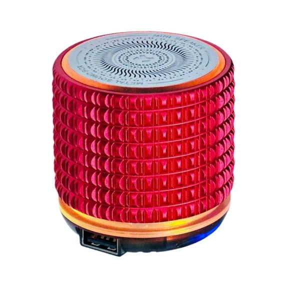 Portable Bluetooth Speaker with Lights,Powerful Crystal Clear Sound,Waterproof,All Day Playtime,TWS Paring,Small Metal Wireless Speaker for Outdoor,Gift Ideas