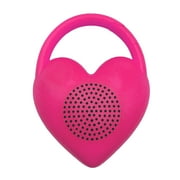 Portable Bluetooth Speaker, Neon Pink Heart Shaped