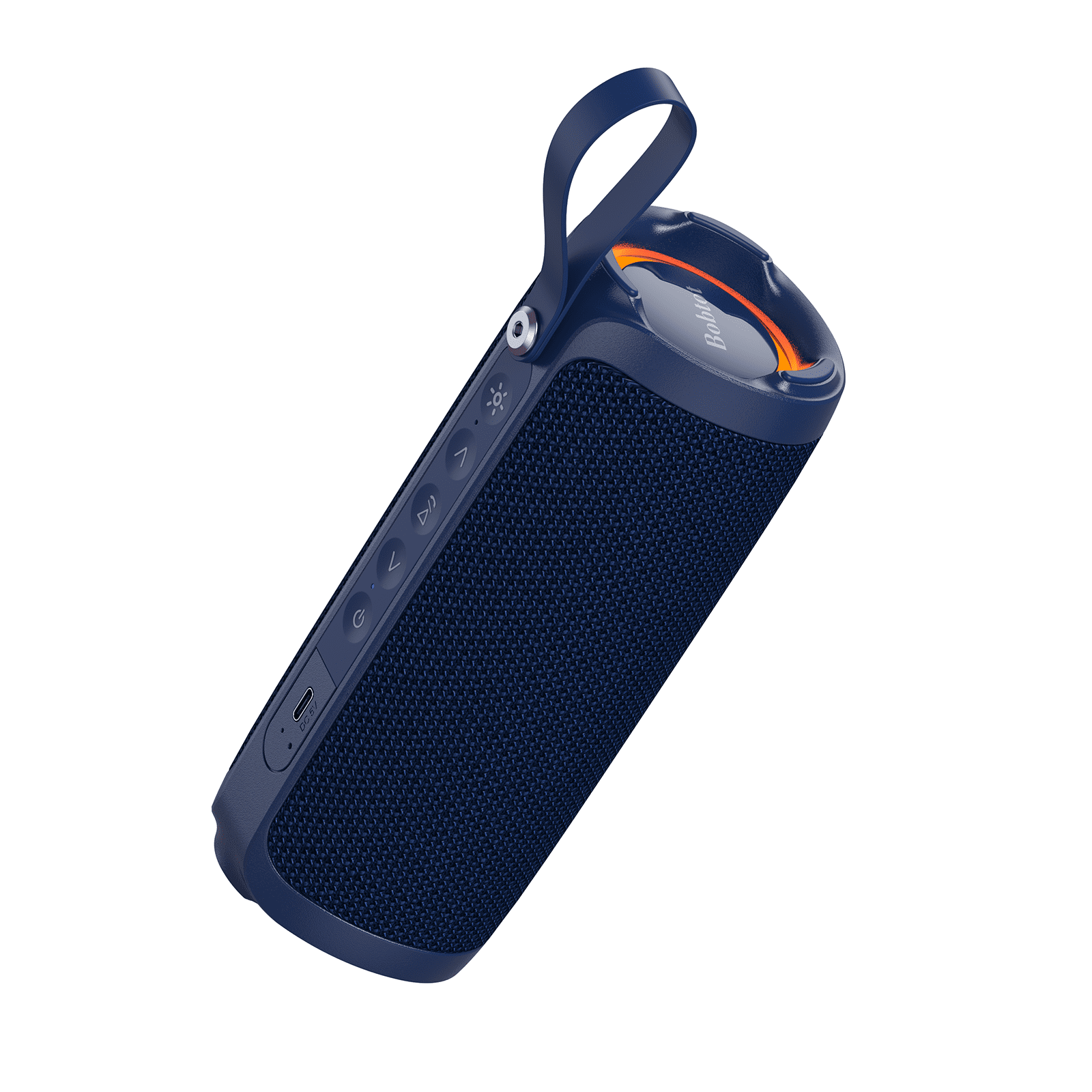 Portable Bluetooth Speaker RGB IPX6 Waterproof, 15W Loud Sound, Deep Bass, Bluetooth 5.3 Wireless Stereo Pairing 15H Playtime, for Home/Outdoor/Party/Beach, Birthday Gift (Blue)