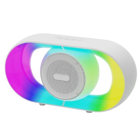 Portable Bluetooth Speaker Rgb Colorful Led Lights 15H Battery 5.3 Wireless Hd Sound 20W Output Sync Lighting Party Speaker For Events