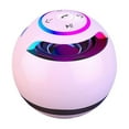 thumbnail image 1 of Portable Bluetooth Speaker with Subwoofer - Colorful Mini Outdoor Speaker | 3W Output | 4+ Hours Playtime | Hands-Free Calling | AUX & Radio | USB Charging | Includes Cables & Manual, 1 of 1