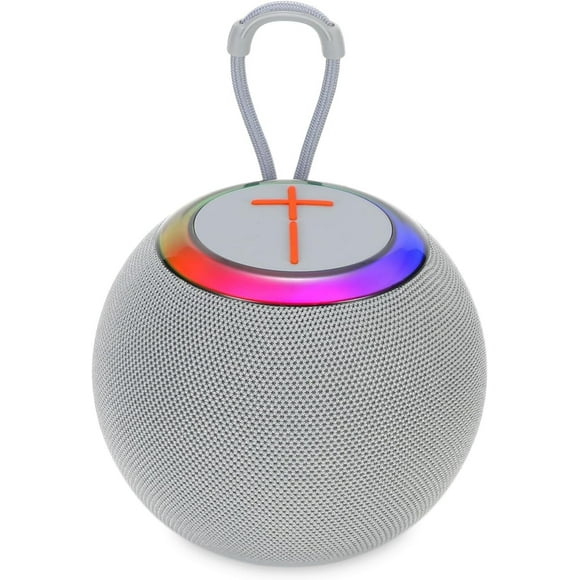 Portable Bluetooth Speaker, Wireless Party Speaker with Colorful Light Show, IPX6 Waterproof Ultra-Long Play Time Outdoor Small Speaker, Suitable for Home, Pool, Beach, Boating, Camping