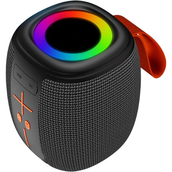 Portable Bluetooth Speaker, Wireless Speaker BT5.3, 8W Clear Bass, Waterproof, TF/USB/FM/TWS, Small Speakers for Home Outdoor Beach