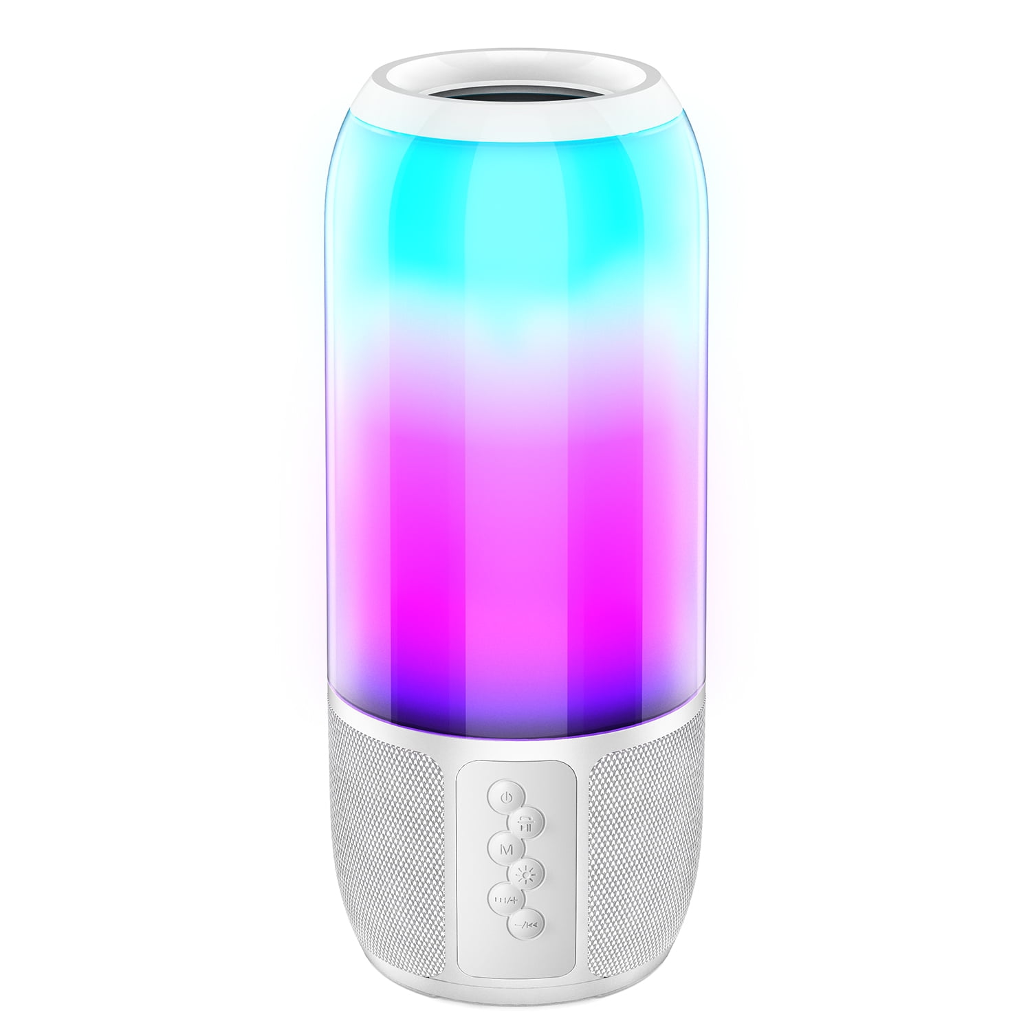 Portable Bluetooth Speaker, Wireless Speaker with Colorful Flashing ...